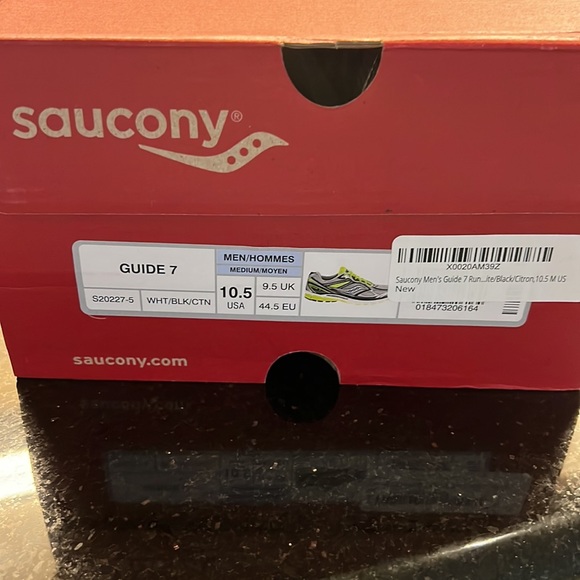 Brand new Men’s Saucony running shoe black and white Size 10.5 - Picture 5 of 5